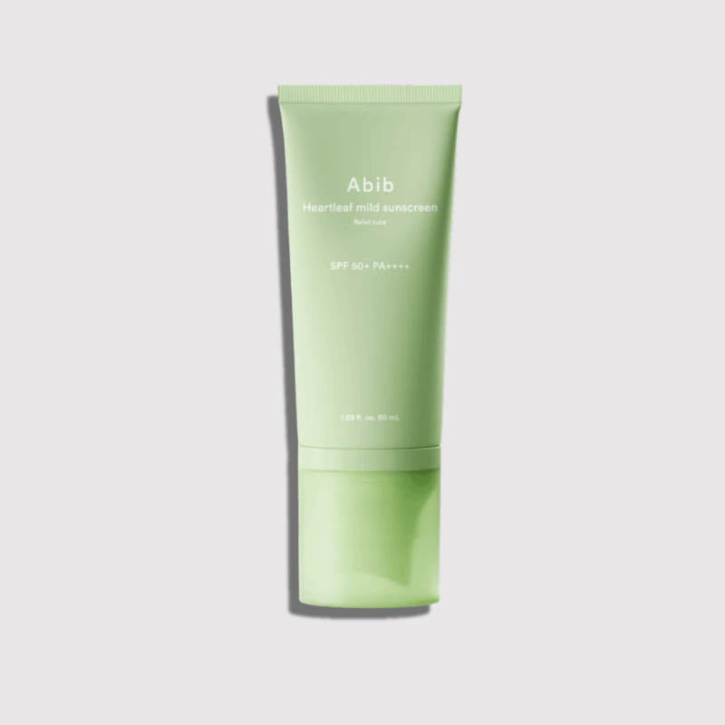Heartleaf Mild Sunscreen Relief Tube SPF50 PA++++