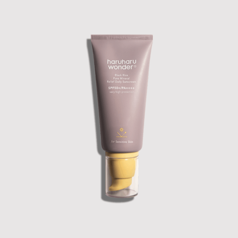 Black Rice Pure Mineral Relief Daily Sunscreen SPF50 PA++++