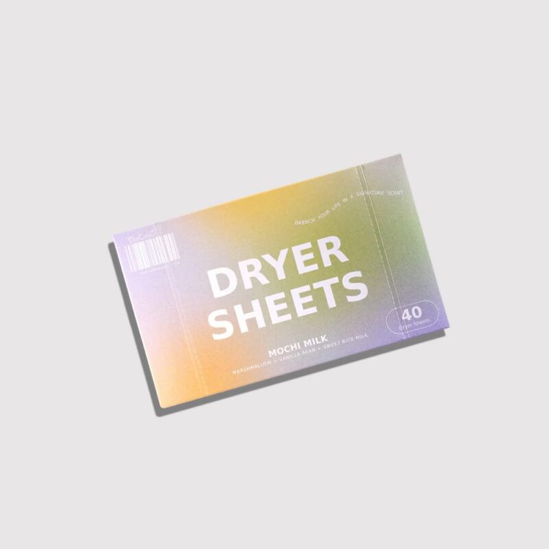 Mochi Milk Dryer Sheets
